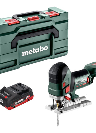 Scie sauteuse à batterie Metabo STA 18 LTX 150 BL 18 V 150 mm sans balais + 1x batterie LiHD 4,0 Ah + Metabox - sans chargeur