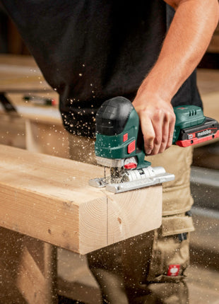 Metabo STA 18 LTX 150 BL Akku Stichsäge 18 V 150 mm Brushless + 1x LiHD Akku 4,0 Ah + Metabox - ohne Ladegerät