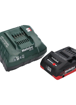 Metabo STA 18 LTX 150 BL Scie sauteuse sans fil 18 V 150 mm Brushless + 1x batterie LiHD 4,0 Ah + chargeur + Metabox