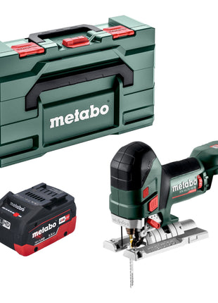 Scie sauteuse à batterie Metabo STA 18 LTX 150 BL 18 V 150 mm sans balais + 1x batterie LiHD 5,5 Ah + Metabox - sans chargeur