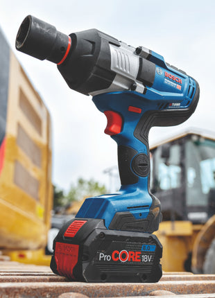 Bosch GDS 18V-1600 HC Atornillador de impacto inalámbrico profesional 18 V 1600 Nm 3/4'' BITURBO Brushless (06019M1001) + L-Boxx - sin batería, sin cargador