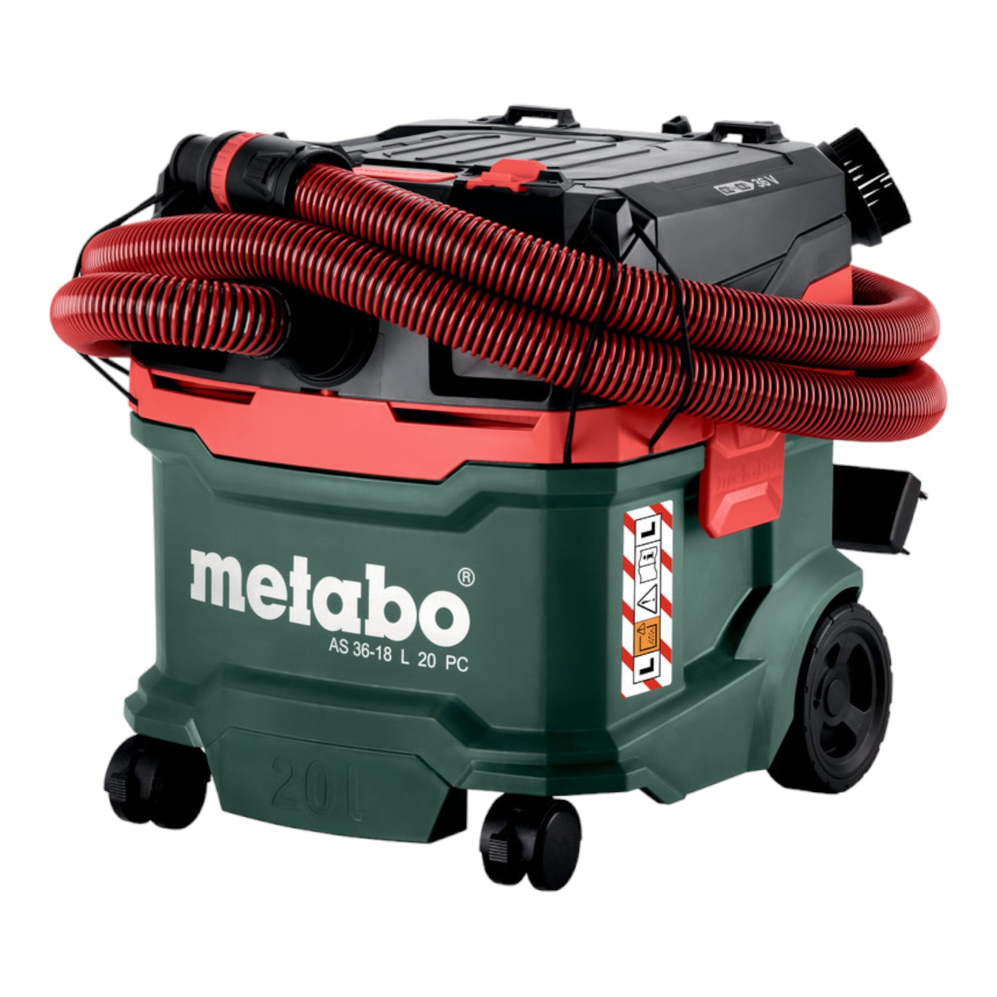Metabo AS 36 18 L 20 PC Akku Nass Trocken Sauger 36 V 2x 18 V 20 L 2x LiHD Akku 5 5 Ah ohne Ladegeraet 1 - toolbrothers
