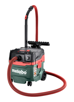 Metabo AS 36 18 L 20 PC aspirador en seco y húmedo a batería 36 V (2x 18 V) 20 L + 4x batería LiHD 5,5 Ah + cargador doble