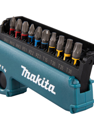 Makita Torsion Bit Set Impact Premier (E-03567) 11 pièces 1/4" pour clé à chocs DTD 171 / 172