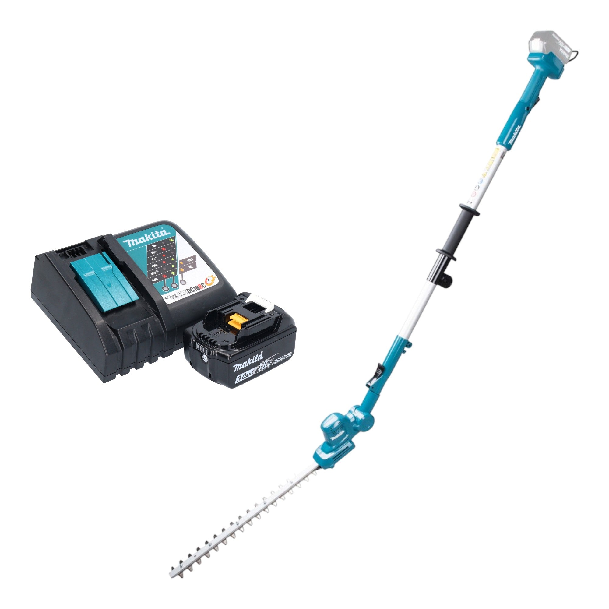 Makita DUN 461 WRF Akku Heckenschneider 18 V 46 cm 1x Akku 3 0 Ah Ladegeraet 0 - toolbrothers