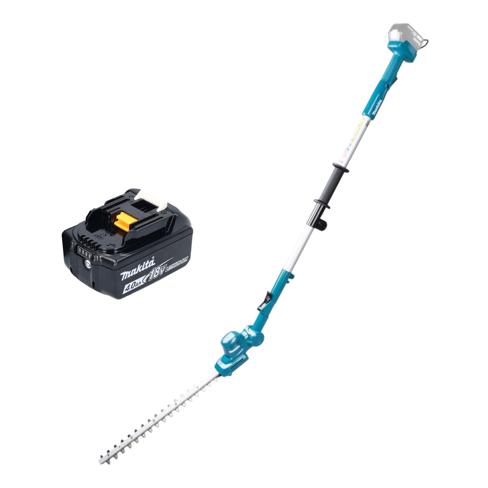 Makita DUN 461 WM Akku Heckenschneider 18 V 46 cm 1x Akku 4 0 Ah ohne Ladegeraet 0 - toolbrothers