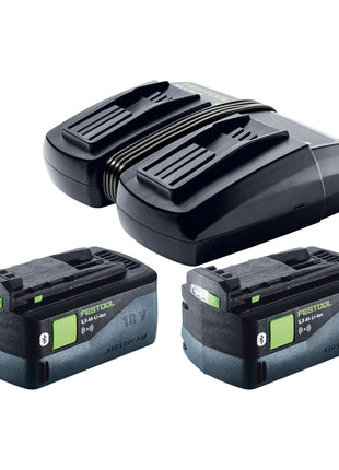 Scie à ruban sans fil Festool SYMC 70 EB-Basic SYMMETRIC 36 V (2 x 18 V) 216 mm + 2x batterie 5,0 Ah + double chargeur + Systainer