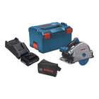 Bosch GKT 18V-52 GC Professional sierra de inmersión a batería 18 V 140 mm BITURBO sin escobillas + 1x batería ProCore 4,0 Ah + cargador + módulo de conectividad + L-Boxx