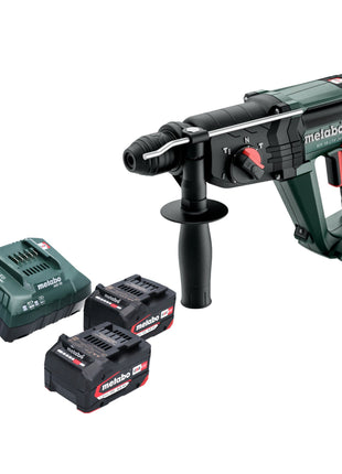 Metabo KH 18 LTX 24 Akku Kombihammer 18 V 2,1 J SDS Plus + 2x Akku 4,0 Ah + Ladegerät