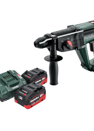 Metabo KH 18 LTX 24 Akku Kombihammer 18 V 2,1 J SDS Plus + 2x LiHD Akku 5,5 Ah + Ladegerät