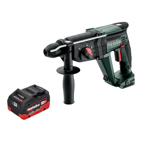 Metabo KH 18 LTX 24 Akku Kombihammer 18 V 2,1 J SDS Plus + 1x LiHD Akku 8,0 Ah - ohne Ladegerät