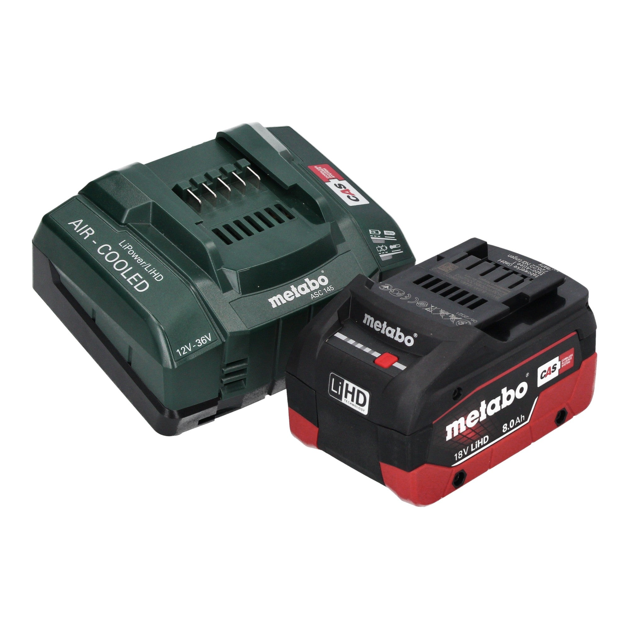 Metabo KH 18 LTX 24 Akku Kombihammer 18 V 2 1 J SDS Plus 1x LiHD Akku 8 0 Ah Ladegeraet 3 - toolbrothers