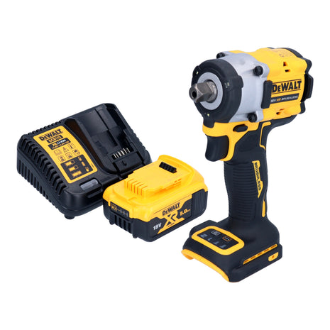 Akumulatorowy klucz udarowy DeWalt DCF 922 P1 18 V 406 Nm 1/2" bezszczotkowy + 1x akumulator 5,0 Ah + ładowarka