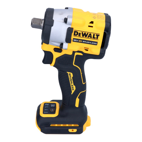 Llave de impacto a batería DeWalt DCF 922 H2 18 V 406 Nm 1/2" sin escobillas + 2x baterías Powerstack 5,0 Ah + cargador