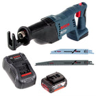 Bosch GSA 18V-Li N Akku Reciprosäge 18V Säbelsäge + 2x Sägeblatt + 1x 5,0 Ah Akku + Ladegerät - Toolbrothers