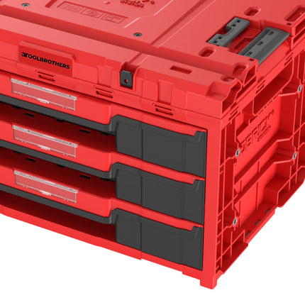 Toolbrothers RHINO XXL Drawer 3 ULTRA mit drei Schubläden + Trennwänden IP66