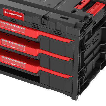Toolbrothers RHINO XXL Drawer 3 ECO mit drei Schubläden + Trennwänden IP66