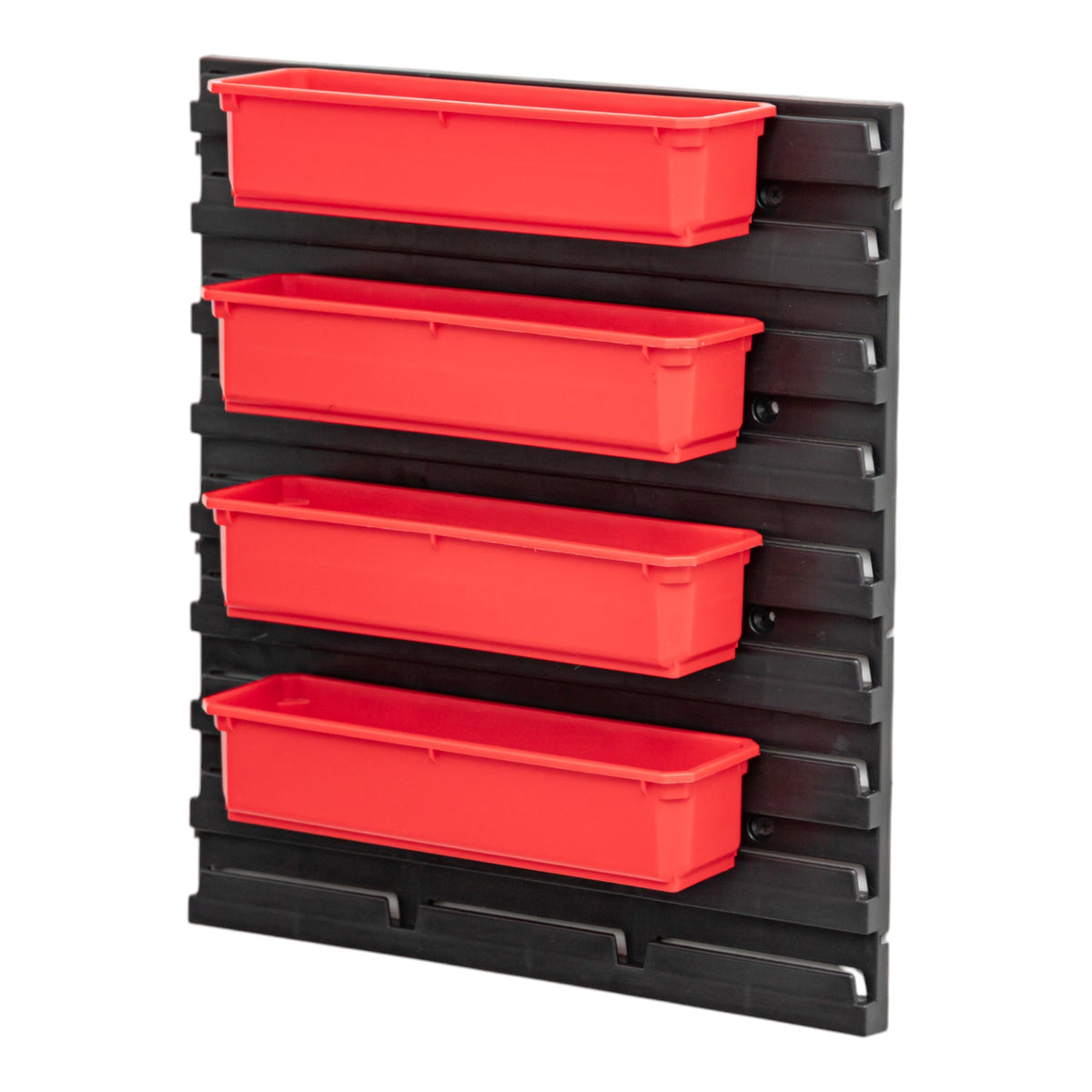 Toolbrothers RHINO Container Set Nr. 4 Werkstattwand mit 4 Behältern für L Organizer Höhe M+ / L und L Drawer 3