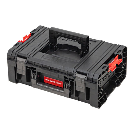 Toolbrothers RHINO Werkzeugkasten Set 1 RHINO L Werkzeugkoffer ECO Basic + 2x RHINO L Organizer ECO Höhe L Boxen IP54