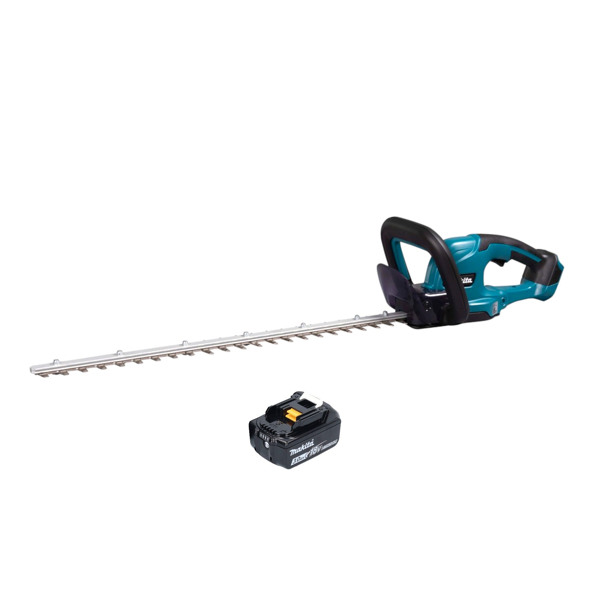 Makita DUH 607 F Akku Heckenschere 18 V 60 cm 1x Akku 3 0 Ah ohne Ladegeraet 0 - toolbrothers