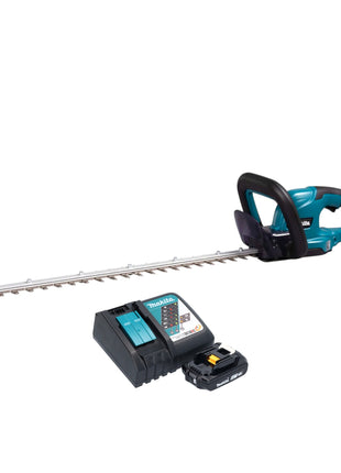 Makita DUH 607 RA Akku Heckenschere 18 V 60 cm + 1x Akku 2,0 Ah + Ladegerät