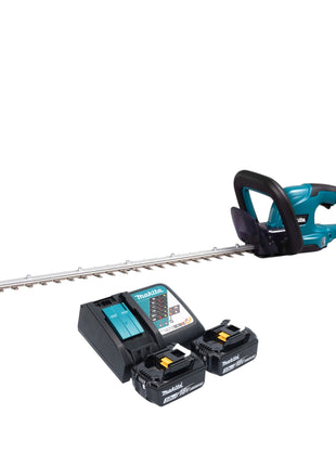 Makita DUH 607 RF2 Akku Heckenschere 18 V 60 cm + 2x Akku 3,0 Ah + Ladegerät