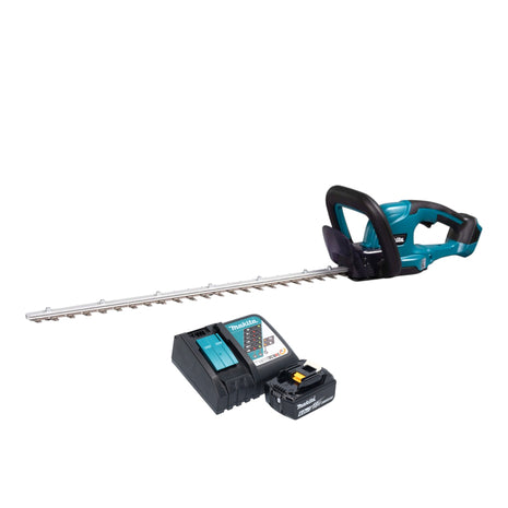 Makita DUH 607 RG Taille-haies sans fil 18 V 60 cm + 1x batterie 6,0 Ah + chargeur