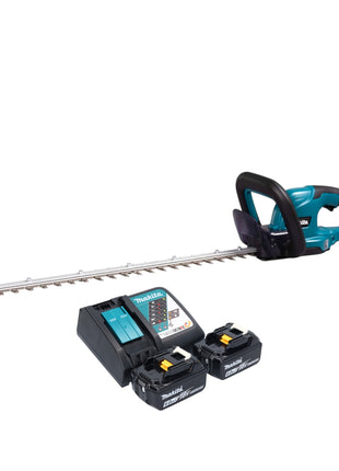 Taille-haie à batterie Makita DUH 607 RG2 18 V 60 cm + 2x batteries 6,0 Ah + chargeur