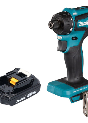 Makita DDF 083 A1 Akku Bohrschrauber 18 V 40 Nm 1/4'' Brushless + 1x Akku 2,0 Ah - ohne Ladegerät