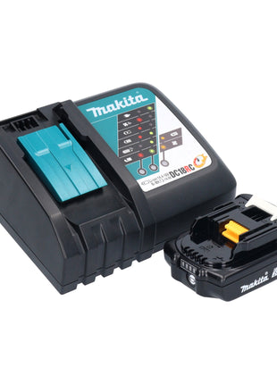 Makita DDF 083 RA1 perceuse-visseuse sans fil 18 V 40 Nm 1/4'' sans balai + 1x batterie 2,0 Ah + chargeur