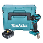 Makita DDF 083 F1J Akku Bohrschrauber 18 V 40 Nm 1/4'' Brushless + 1x Akku 3,0 Ah + Makpac - ohne Ladegerät