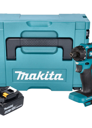 Makita DDF 083 T1J Akku Bohrschrauber 18 V 40 Nm 1/4'' Brushless + 1x Akku 5,0 Ah + Makpac - ohne Ladegerät