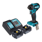 Makita DDF 083 SM perceuse-visseuse sans fil 18 V 40 Nm 1/4'' brushless + 2x batteries 4,0 Ah + chargeur