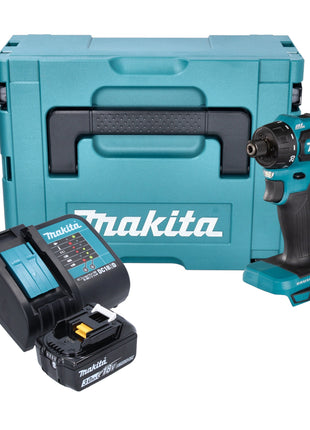 Makita DDF 083 SF1J Akku Bohrschrauber 18 V 40 Nm 1/4'' Brushless + 1x Akku 3,0 Ah + Ladegerät + Makpac