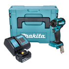 Makita DDF 083 SM1J perceuse-visseuse sans fil 18 V 40 Nm 1/4'' brushless + 1x batterie 4,0 Ah + chargeur + Makpac