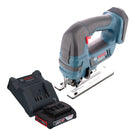 Bosch GST 18V-Li B Professional Akku Stichsäge 18 V + 1x Akku 2,0 Ah + Ladegerät