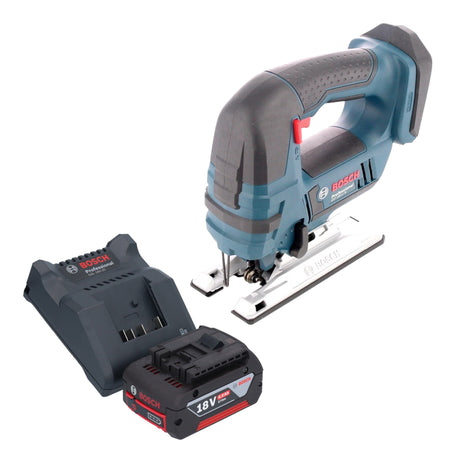 Bosch GST 18V-Li B Professional cordless jigsaw 18 V + 1x rechargeable battery 4.0 Ah + charger