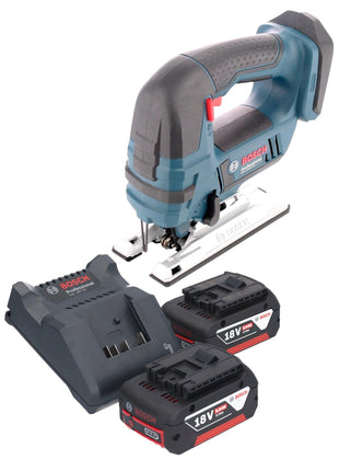 Bosch GST 18V-Li B Professional scie sauteuse sans fil 18 V + 2x batteries 5,0 Ah + chargeur