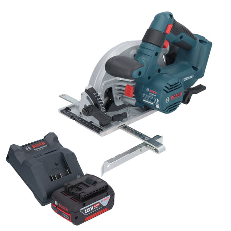 Bosch GKS 18V-57-2 Professional Scie circulaire portative sans fil 18 V 165 mm Brushless + 1x batterie 4,0 Ah + chargeur