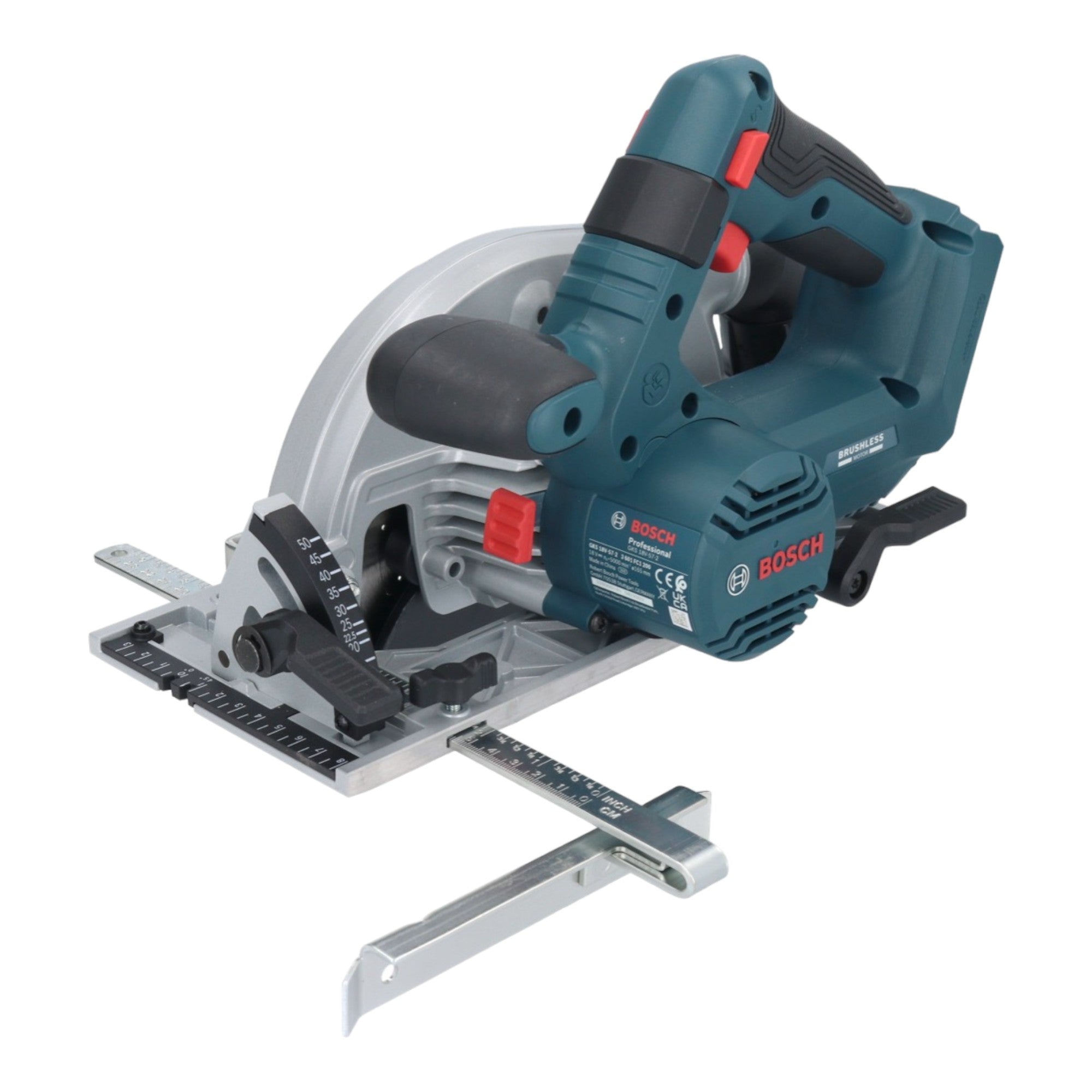 Bosch GKS 18V 57 2 Professional Akku Handkreissaege 18 V 165 mm Brushless 2x Akku 5 0 Ah Ladegeraet 1 - toolbrothers