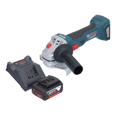 Bosch GWS 18V-7 Smerigliatrice angolare professionale a batteria 18 V 125 mm brushless + 1x batteria ricaricabile 5,0 Ah + caricabatterie