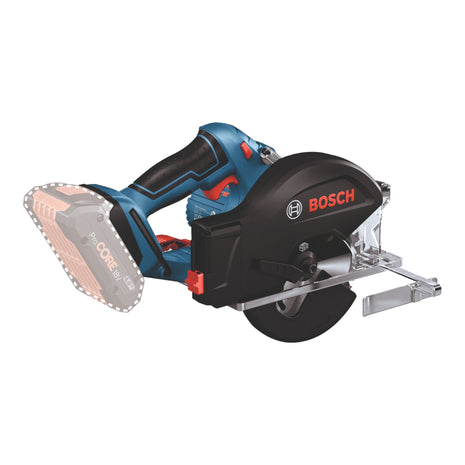 Bosch GKM 18V-50 Professional Akku Metall Handkreissäge 18 V 136 mm Brushless + 1x ProCORE Akku 4,0 Ah + Ladegerät + L-Boxx