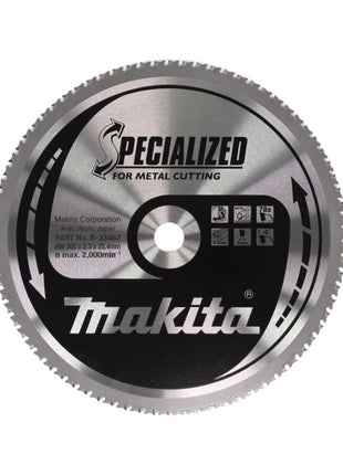 Makita Kaltkreissäge LC 1230 1750 W 305 mm für Metall und Kunststoff + Sägeblatt A-86723 + Sägeblatt B-33467 - Toolbrothers