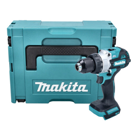 Trapano a percussione a batteria Makita DHP 486 ZJ 18 V 130 Nm brushless + Makpac - senza batteria, senza caricabatterie