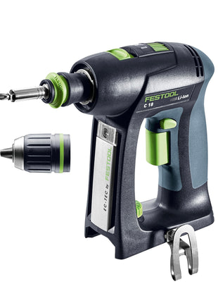 Festool C 18 Basic Akku Bohrschrauber 18 V 45 Nm Brushless Solo + Systainer + Systainer ToolBox SYS3 TB M 137