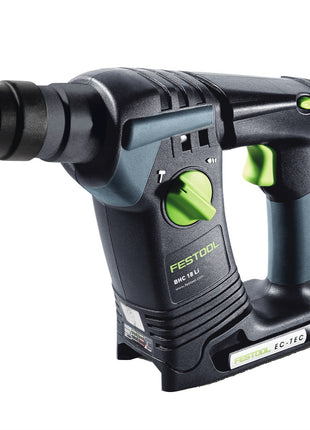 Festool BHC 18-Basic taladro percutor inalámbrico 18 V 1,8 J SDS Plus Brushless (577600) + Systainer + Systainer ToolBox SYS3 TB M 137