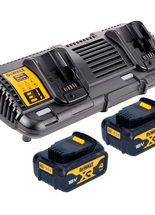 Tondeuse à gazon sans fil DeWalt DCMW 564 M2 36 V (2x 18 V) 48 cm sans balais + 2x batterie 4,0 Ah + chargeur