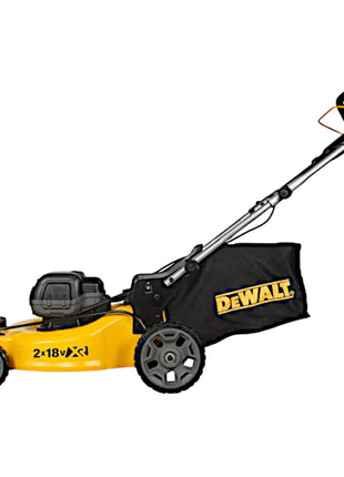 DeWalt DCMW 564 P2 Akku Rasenmäher 36 V ( 2x 18 V ) 48 cm Brushless + 2x Akku 5,0 Ah + Ladegerät