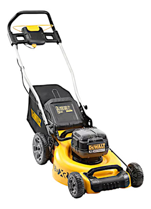 Cortacésped a batería DeWalt DCMW 564 N 36 V (2x 18 V) 48 cm sin escobillas + 2x batería Powerstack 5,0 Ah - sin cargador