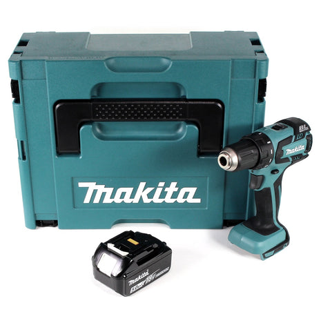 Makita DDF 459 T1J Akku Bohrschrauber 18V 45Nm im Makpac + 1x 5,0 Ah Akku - ohne Ladegerät - Toolbrothers